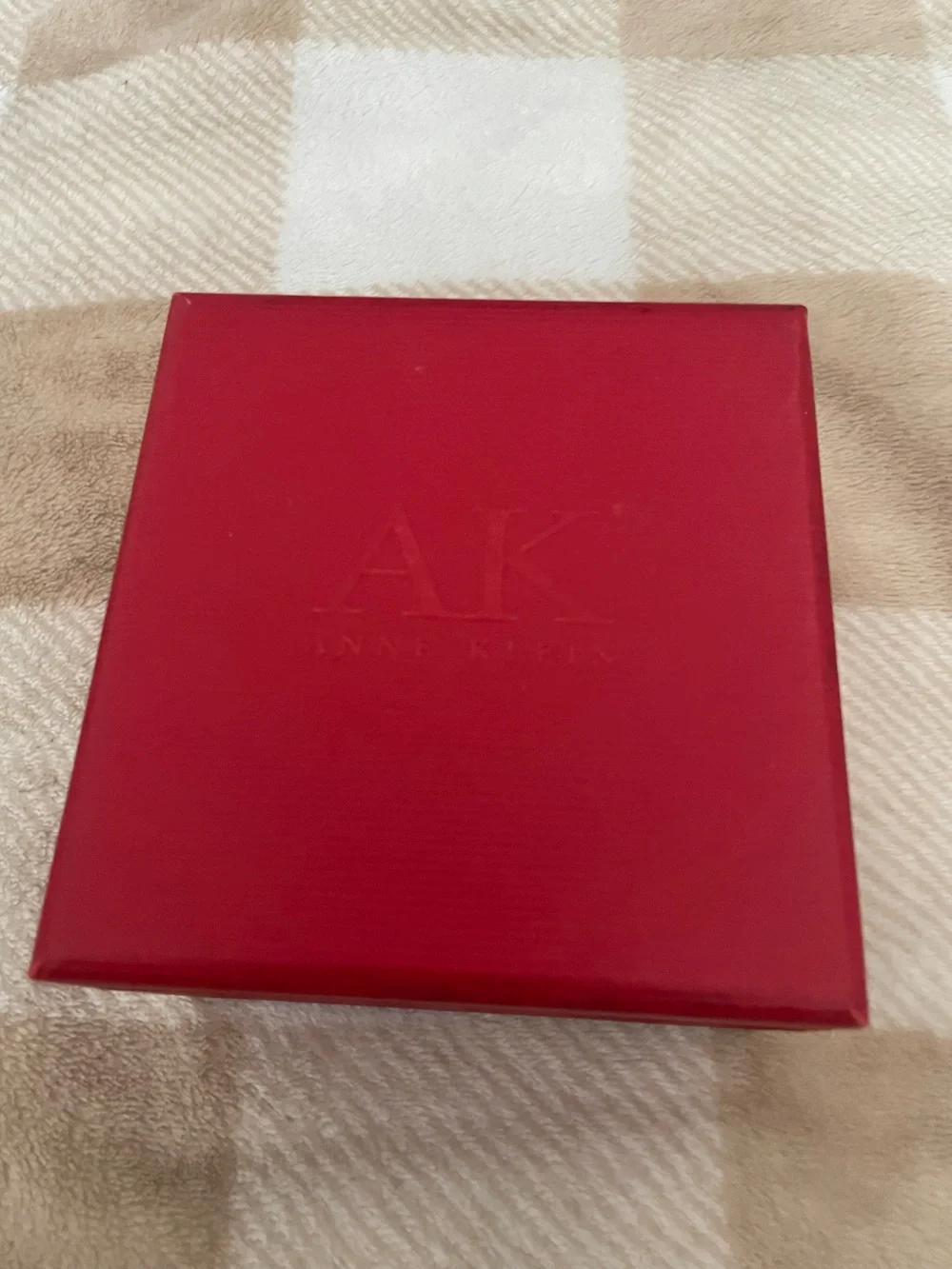NEW with Tags and Box Anne Klein Silver-Tone Crystal Bracelet Women’s Watch